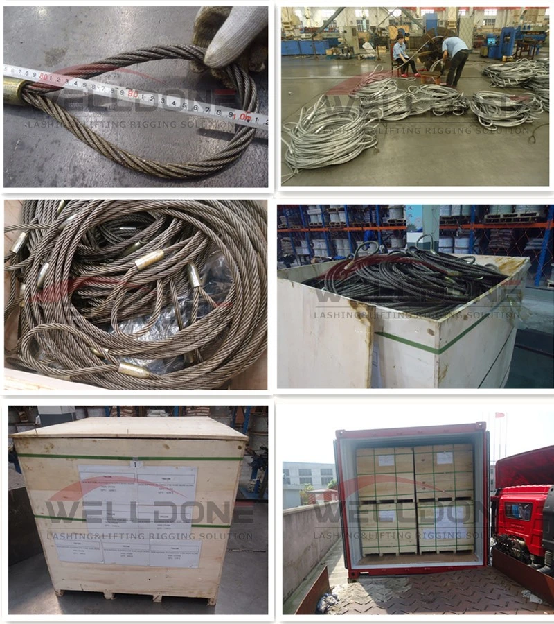 Custom Nylon Wear Resistant Steel Wire Rope Sling