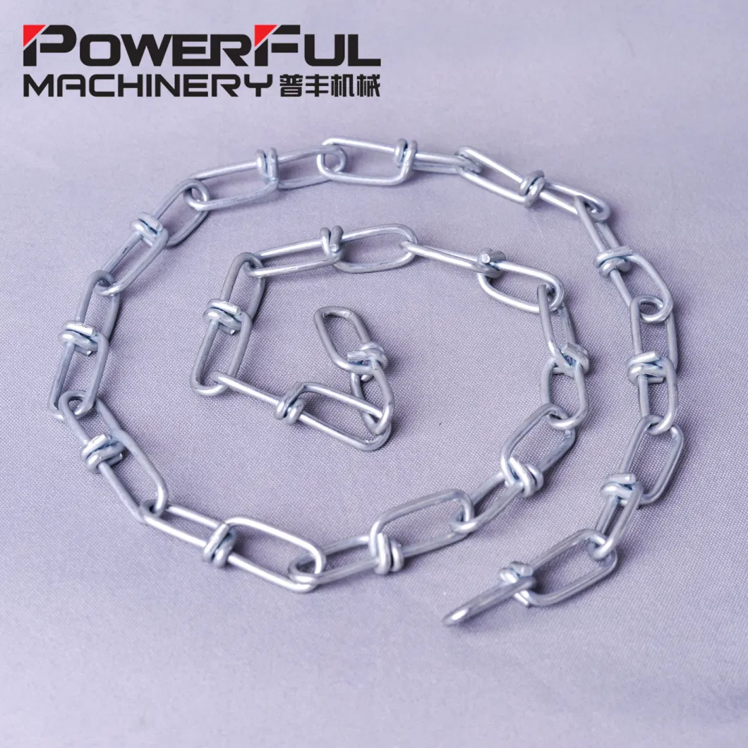 Weldless Galvanized DIN5686 Knotted Link Chain